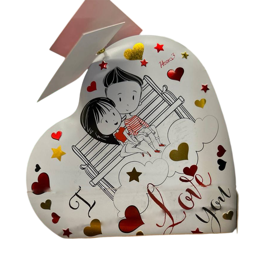 Bodrato Latte Praline Assorti Heart Box 130g