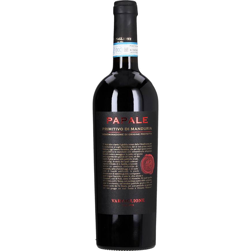 Varvaglione Papale Primitivo di Manduria 2022 Magnum