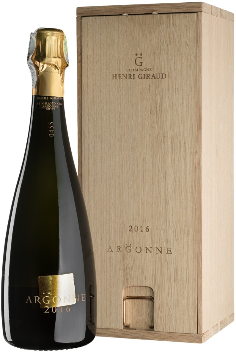 Henri Giraud Argonne Ay Grand Cru Brut 2016 Wooden Box
