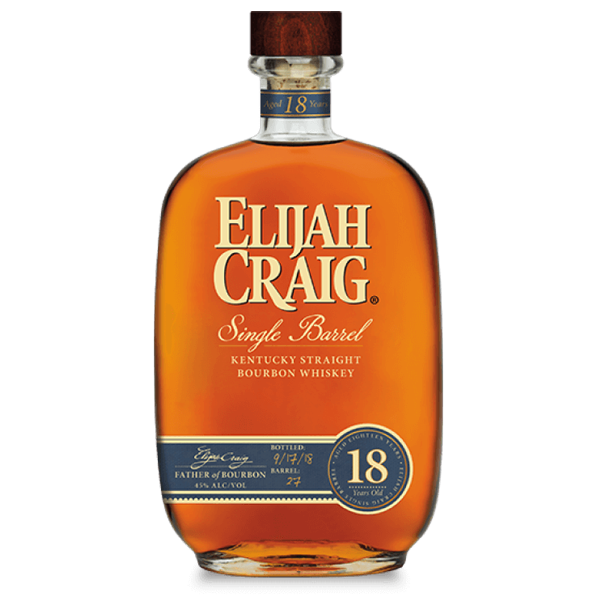 Elijah Craig 18 YO Single Barrel 75cl