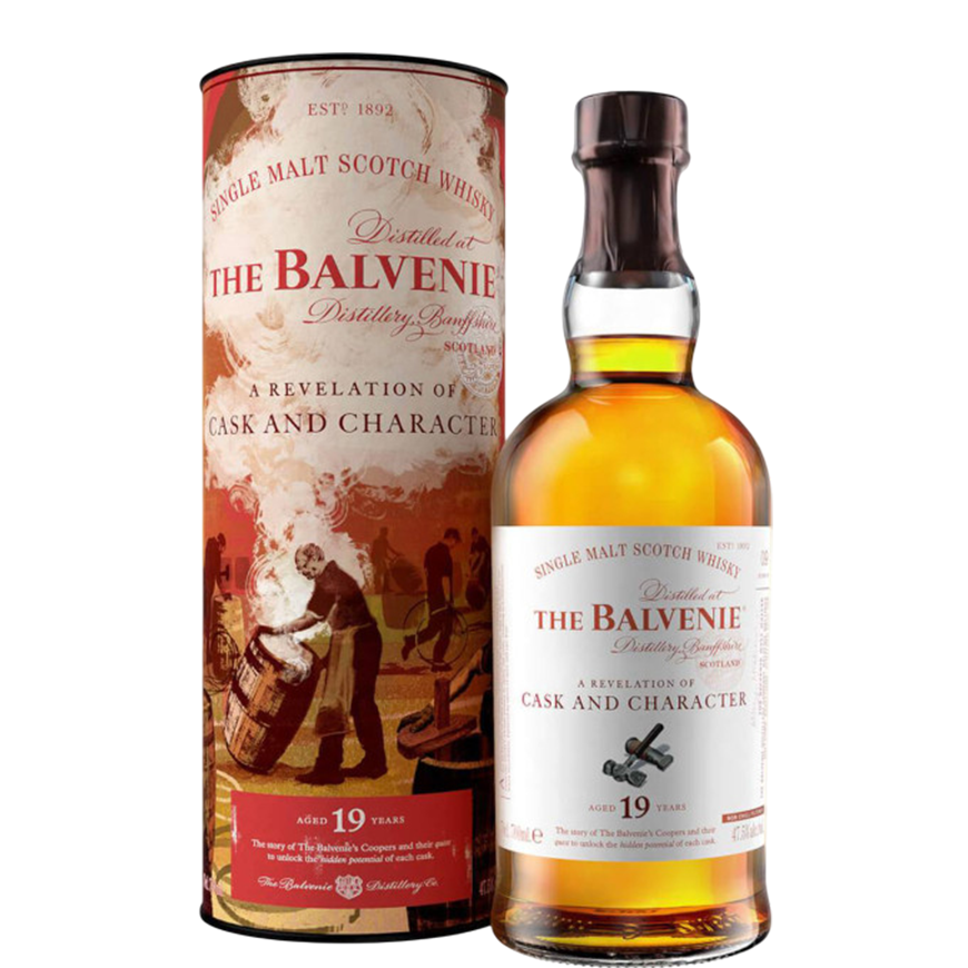 The Balvenie 19 YO Cask & Character 70cl