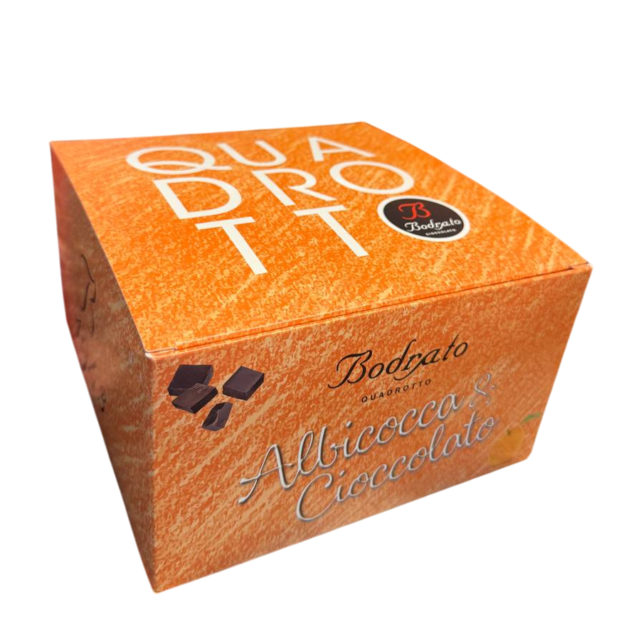 Bodrato Quadrotto Albicocca & Cioccolato 500g