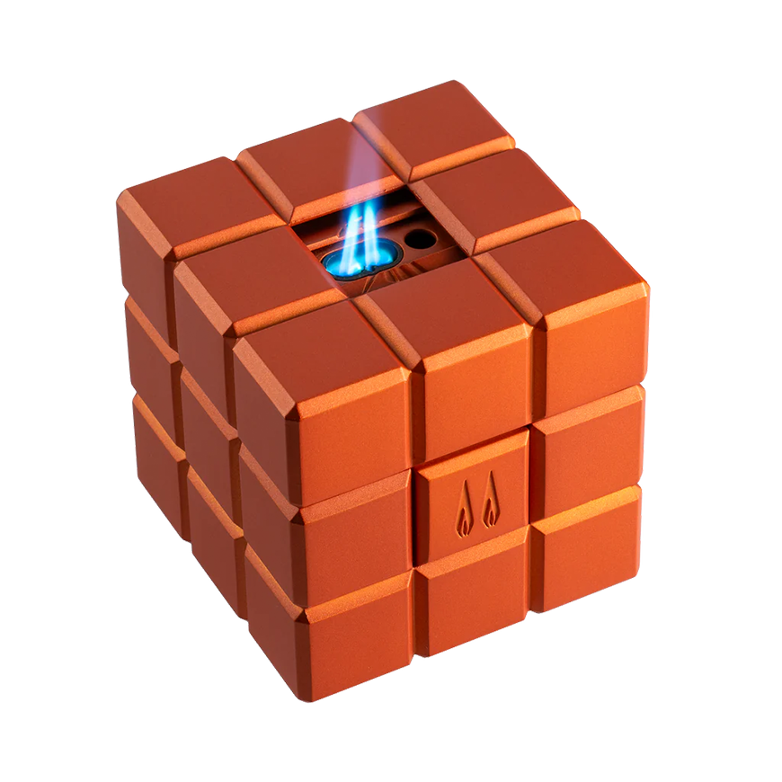Colibri Heritage Cube Lighter Orange