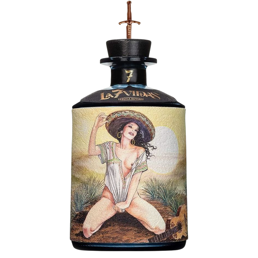 J. Rose La7Vidas Tequila Reposado 70cl