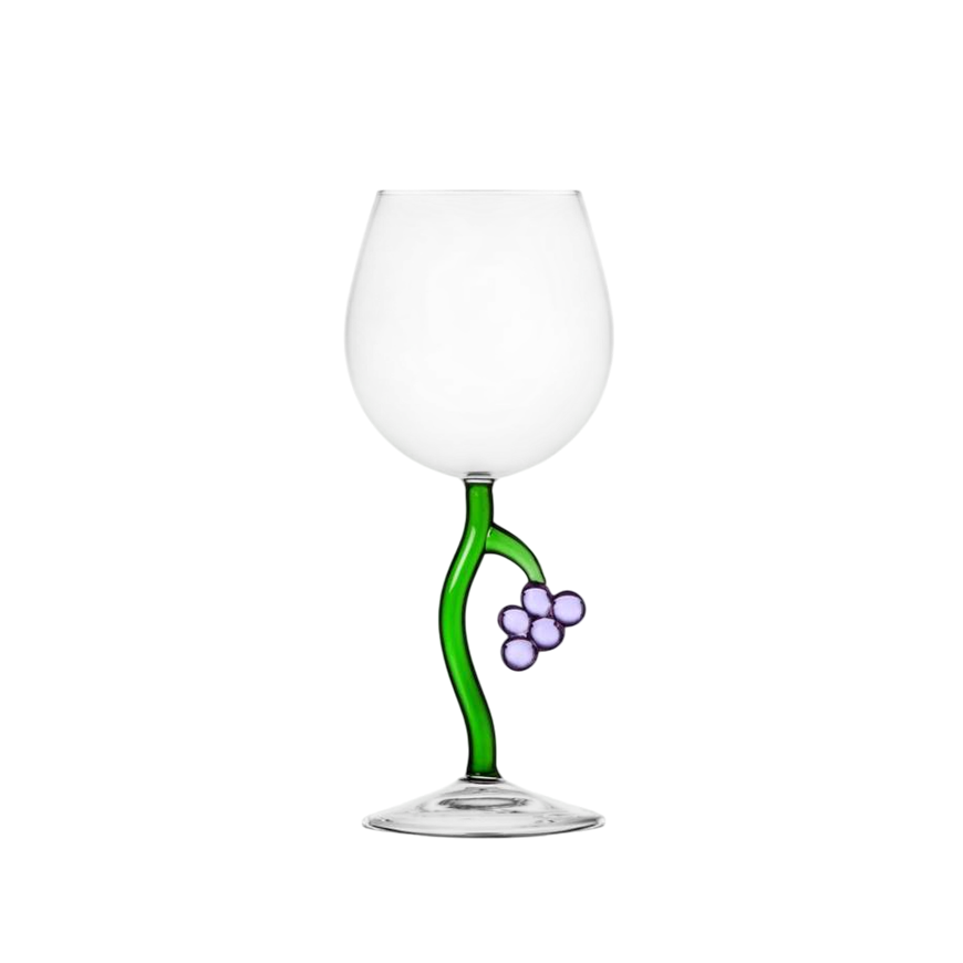 Ichendorf Milano FRUITS&FLOWERS Stemmed Glass Grape
