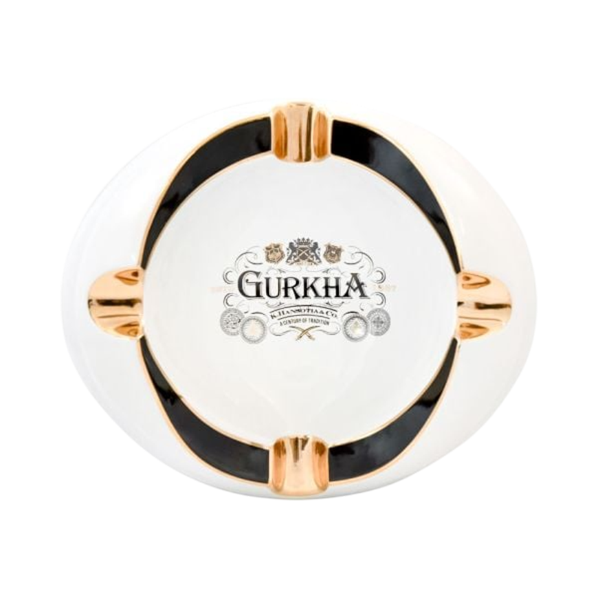 Gurkha Ashtray White Special Edition