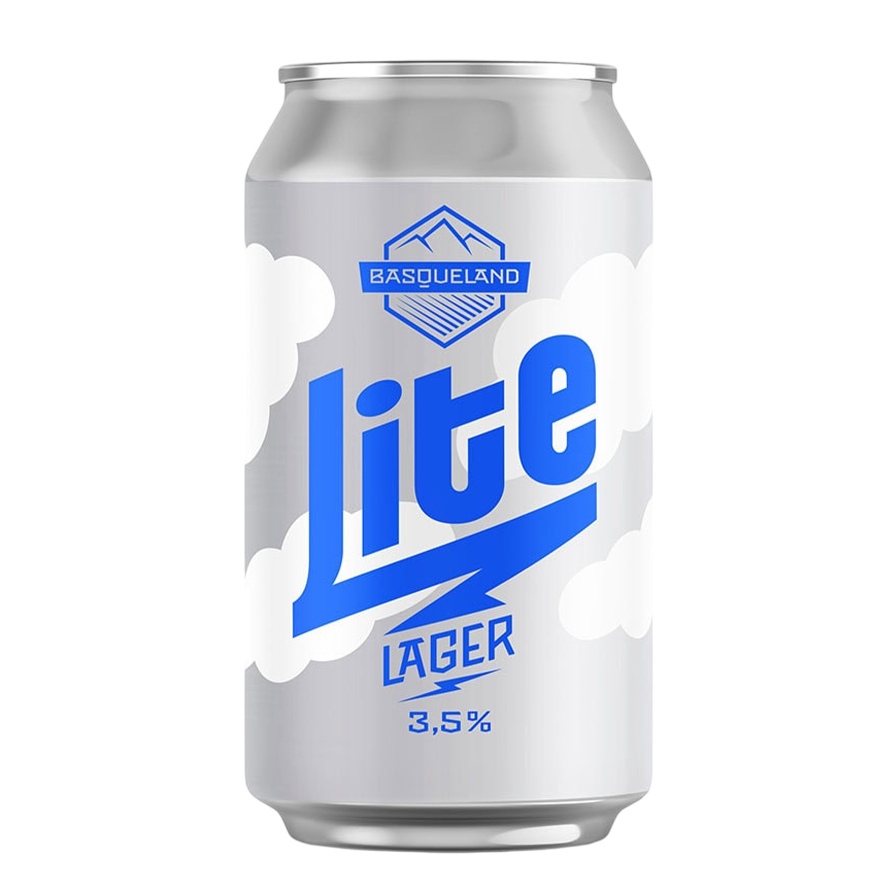 Basqueland Lite Lager 33cl