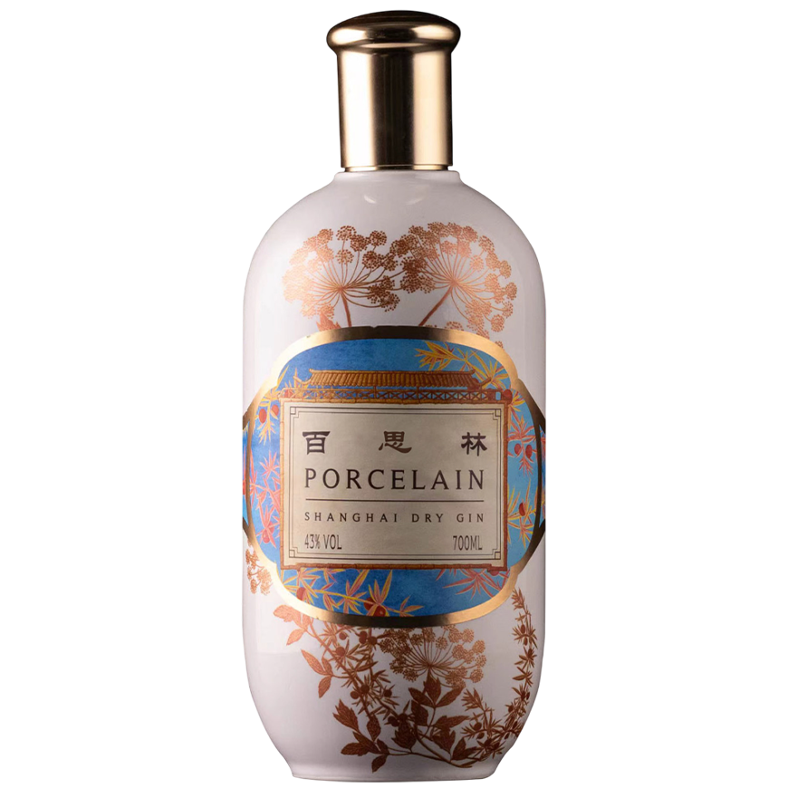 Porcelain Shanghai Dry Gin 70cl