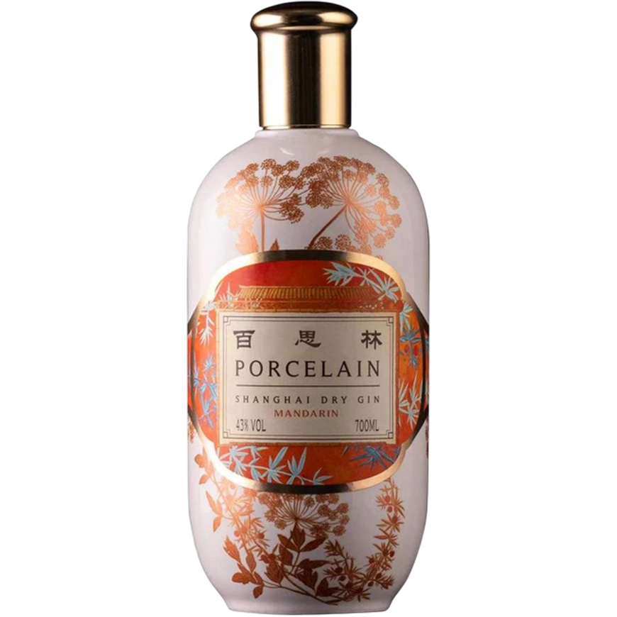 Porcelain Mandarin Dry Gin 70cl