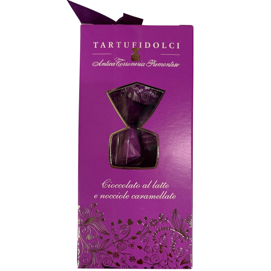 Antica Torroneria Tartufi Cioccolato Latte Nocciole Caramellate Le Personalizzabili 160g