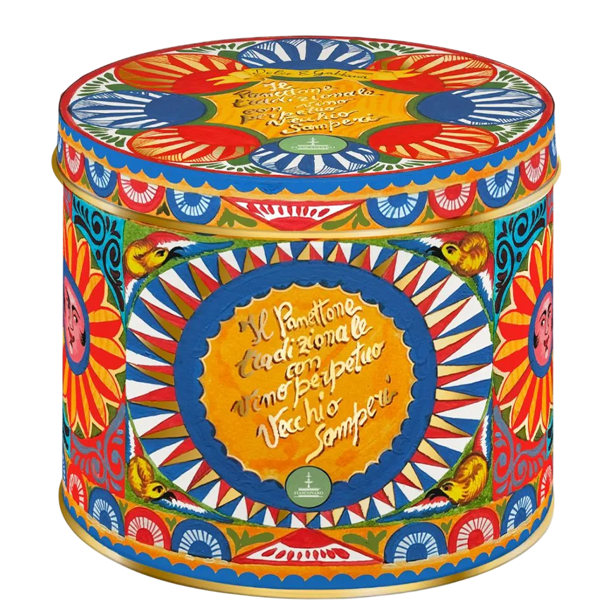 D&G Panettone Al Vecchio Samperi with Perpetual Wine 1kg