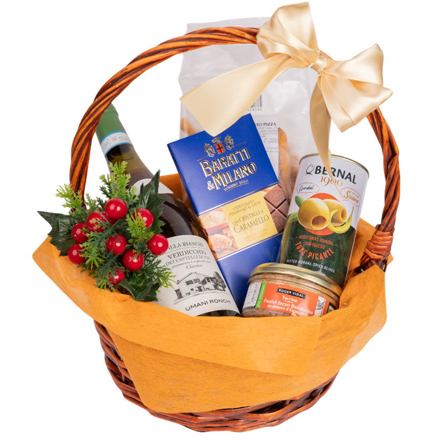 New Year Gift Basket Small N3