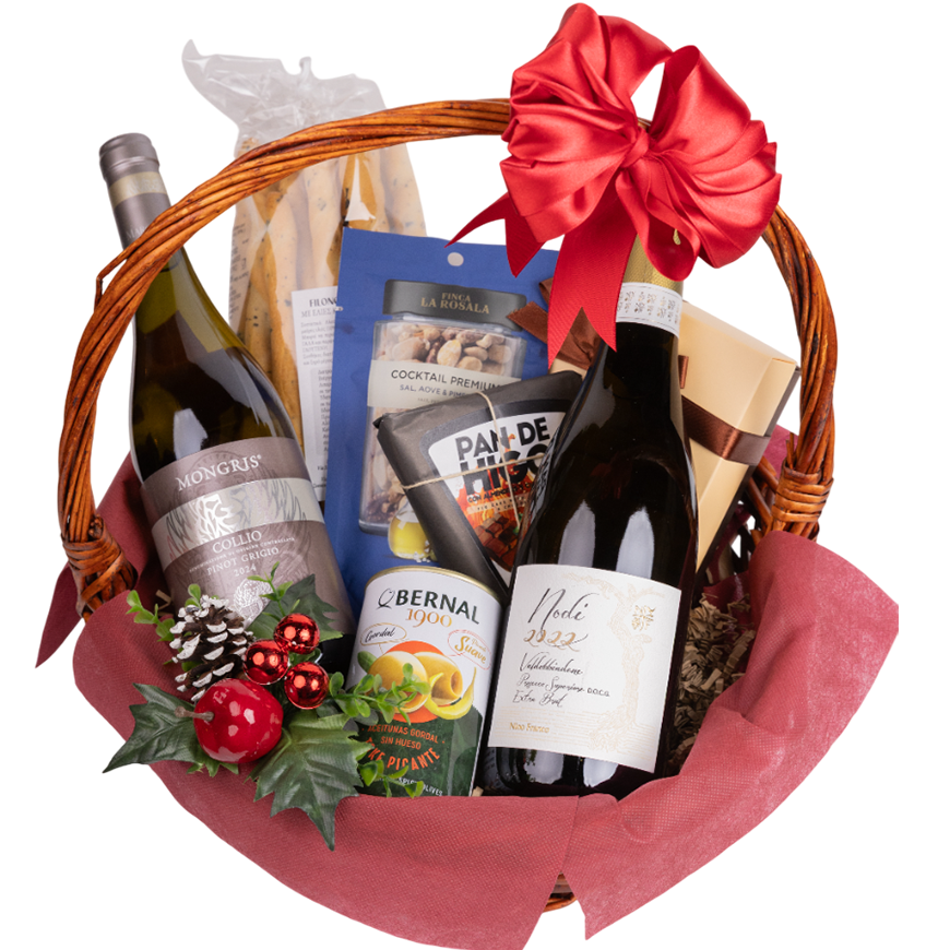 New Year Gift Basket Medium N6