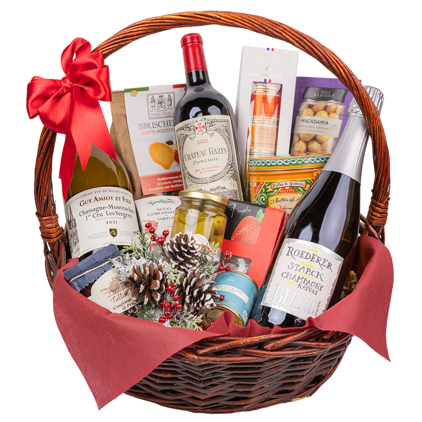 New Year Gift Basket Large N12