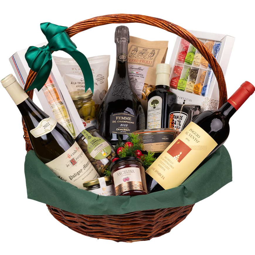 New Year Gift Basket Large N13