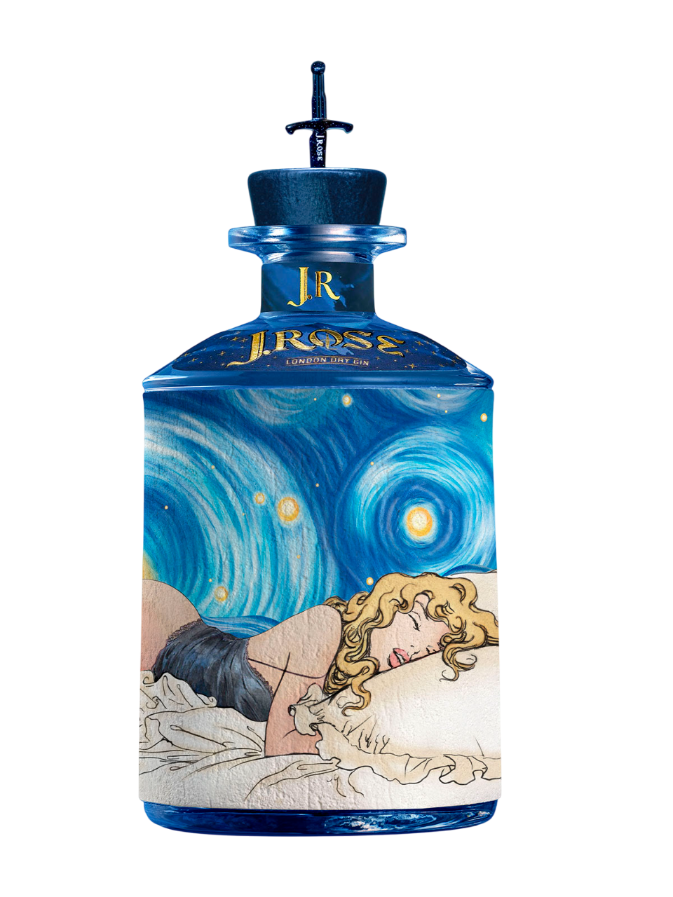 J. Rose London Gin Limited Edition JR80 LED 70cl