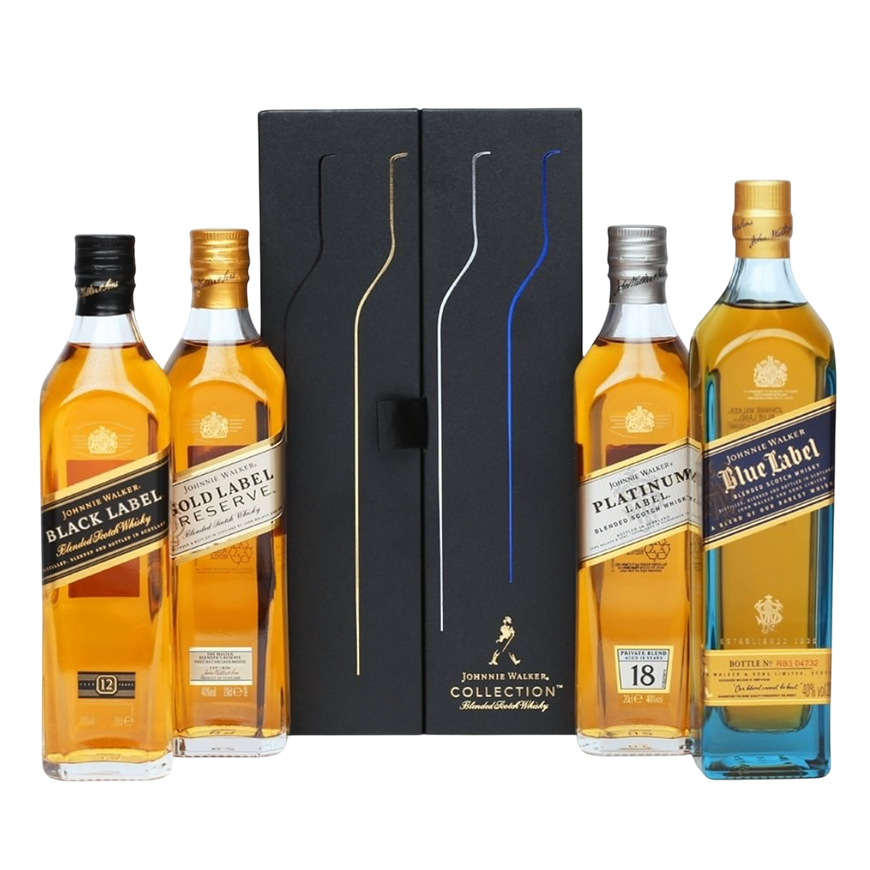Johnnie Walker Collection 4x20cl