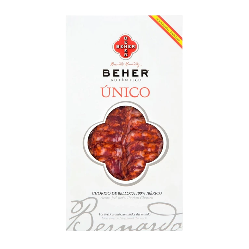 Beher Acorn-Fed 100% Iberian Chorizo sliced 100g