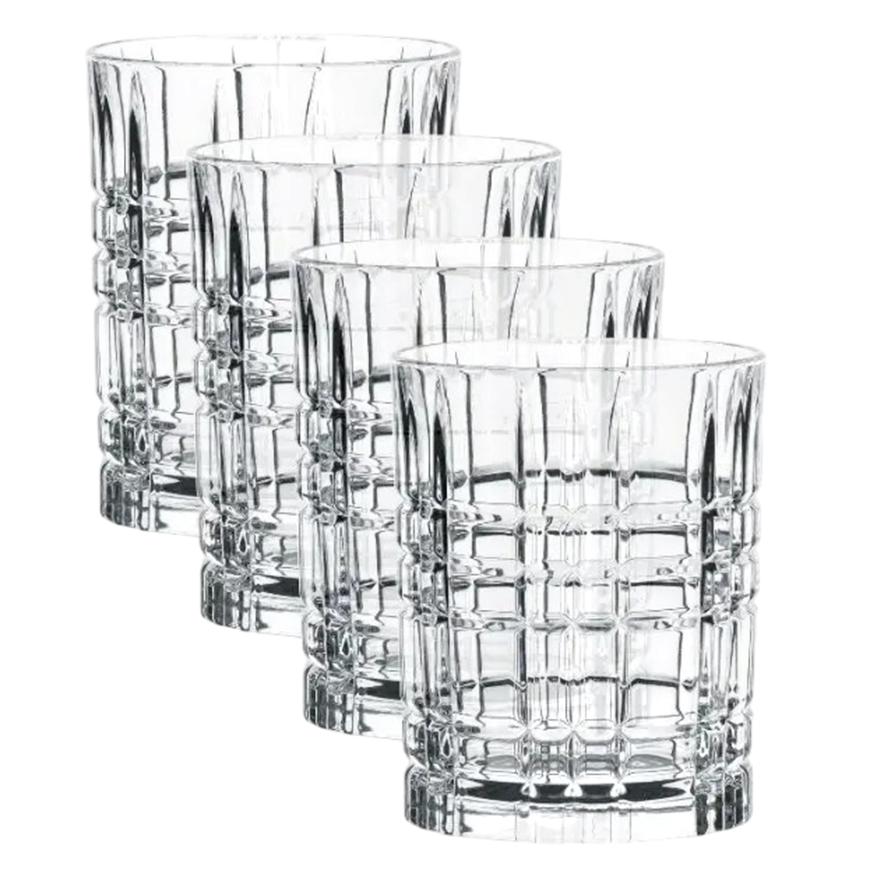 Nachtmann Whiskey Square Glass Set of 4